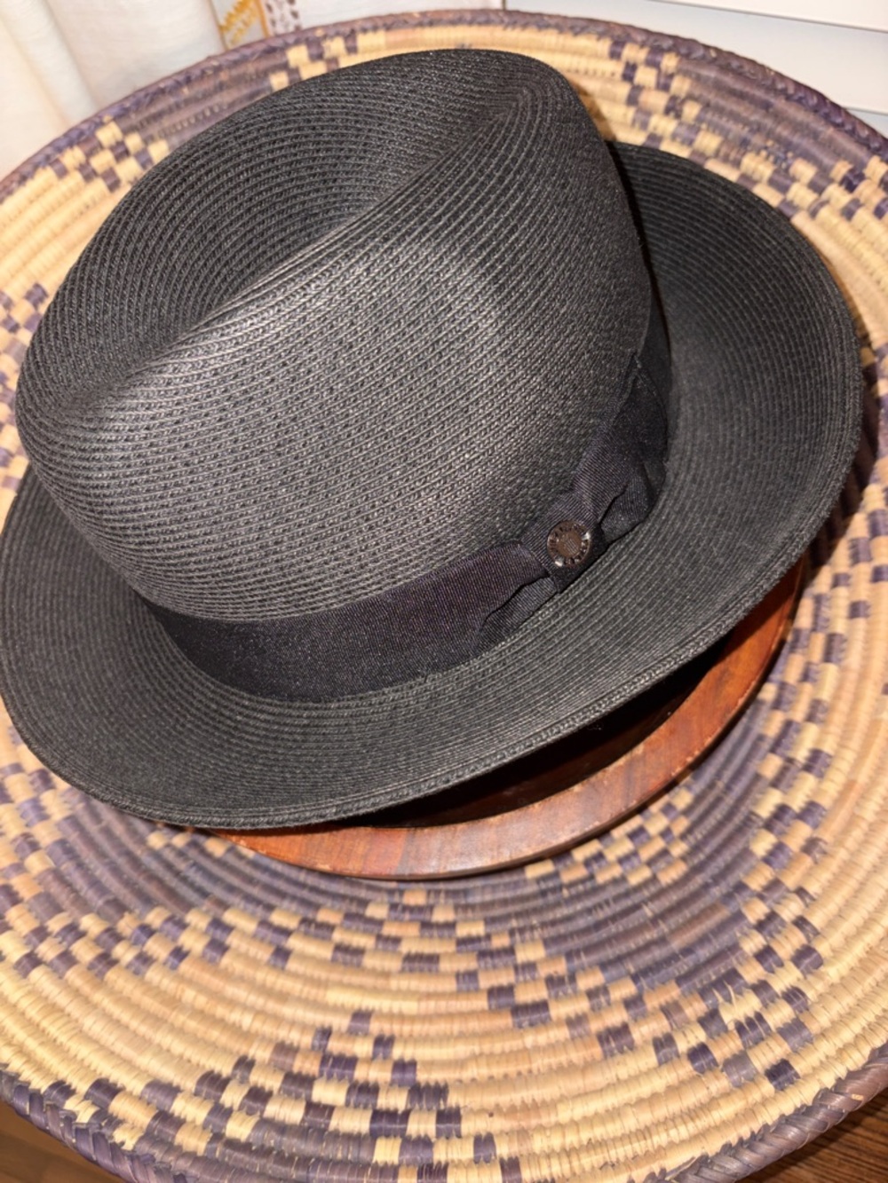 Classic Fedora Hat with Bow size L